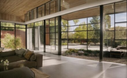 Fort Collins home with opaque privacy window film